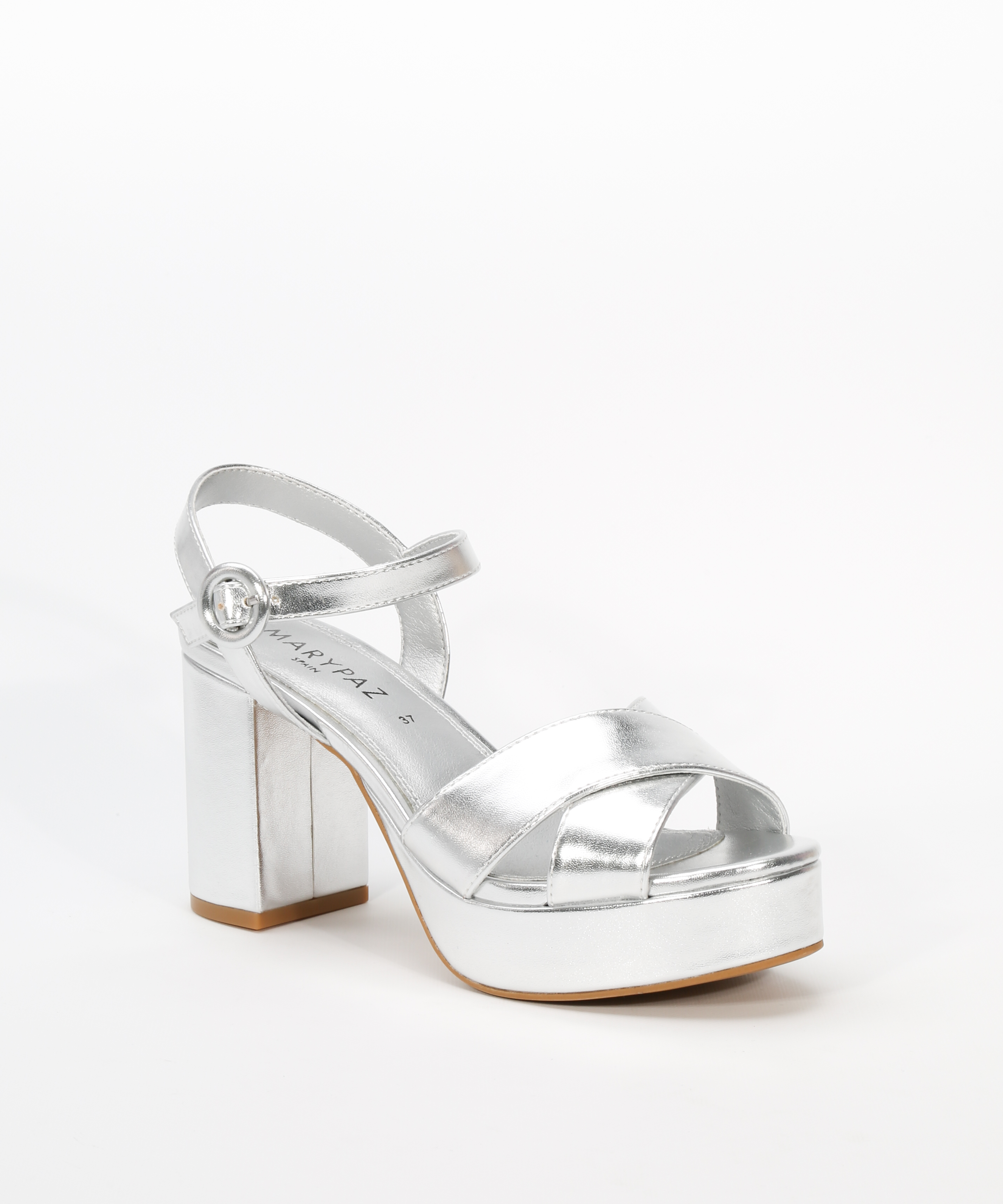 Sand&aacute;lia salto tiras cruzadas image number null